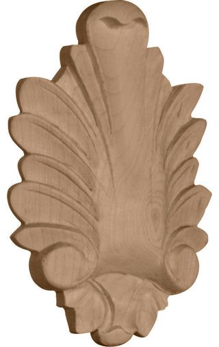 3"W x 4 3/4"H x 1"D Medium Hillsborough Center, Cherry