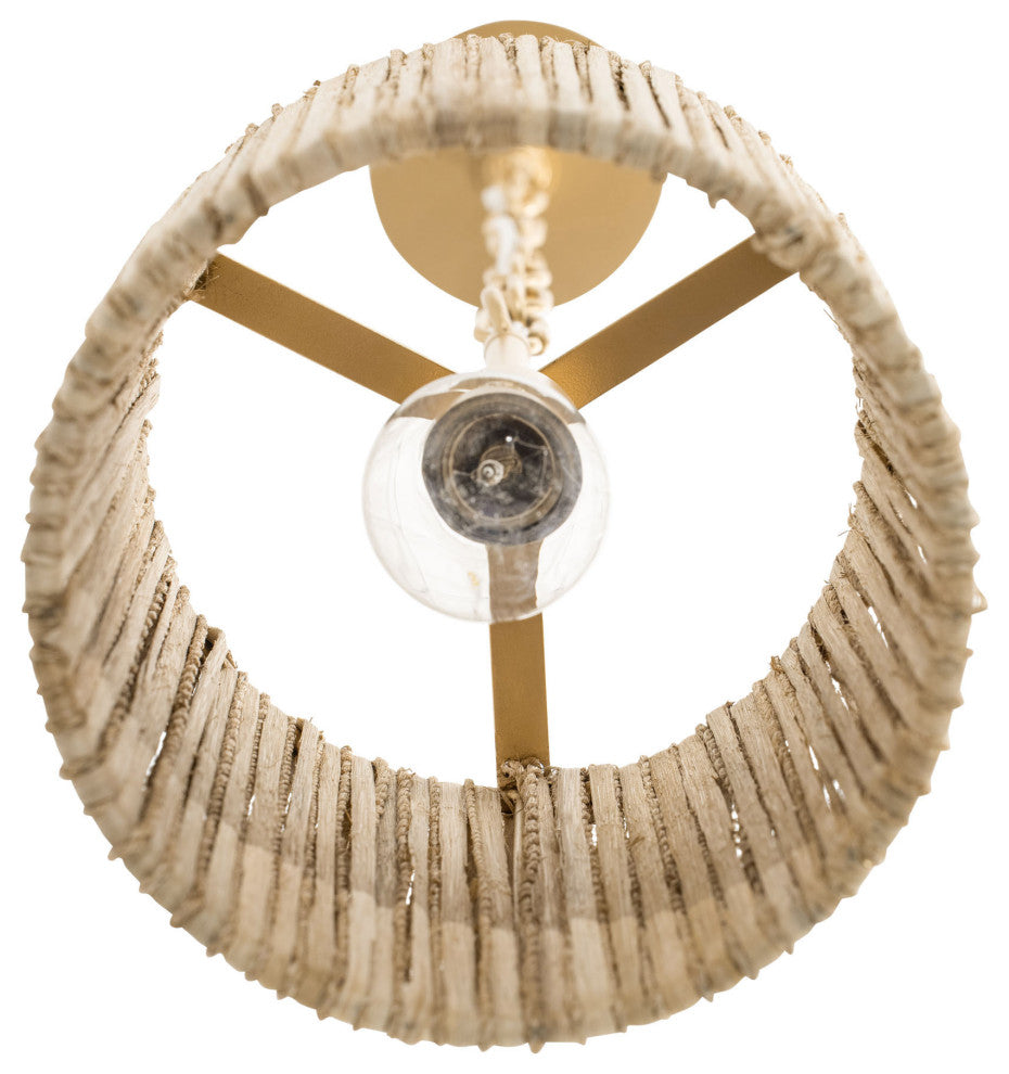 Varaluz 391M01 Jacobs Ladder 8"W Mini Pendant - French Gold