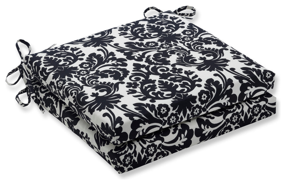 Essence Onyx Oversized Seat Cushion Set, Set of 2