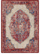Jules + Cole Camilla Premium Area Rug | Traditional/Persian/Boho, Red, Indoor, Fall Harvest, 8'x11' Rectangle