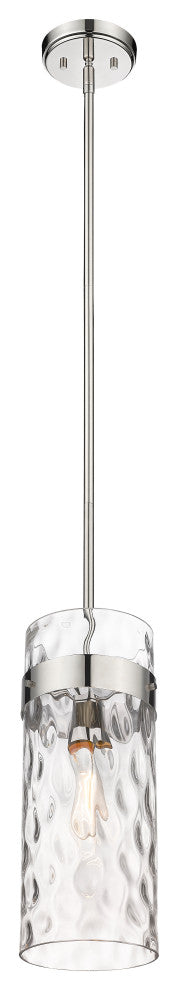 Zlite 3035P6-PN 1-Light Pendant, Clear