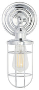 Siena Bathroom Vanity Light With LED Bulb, Chrome