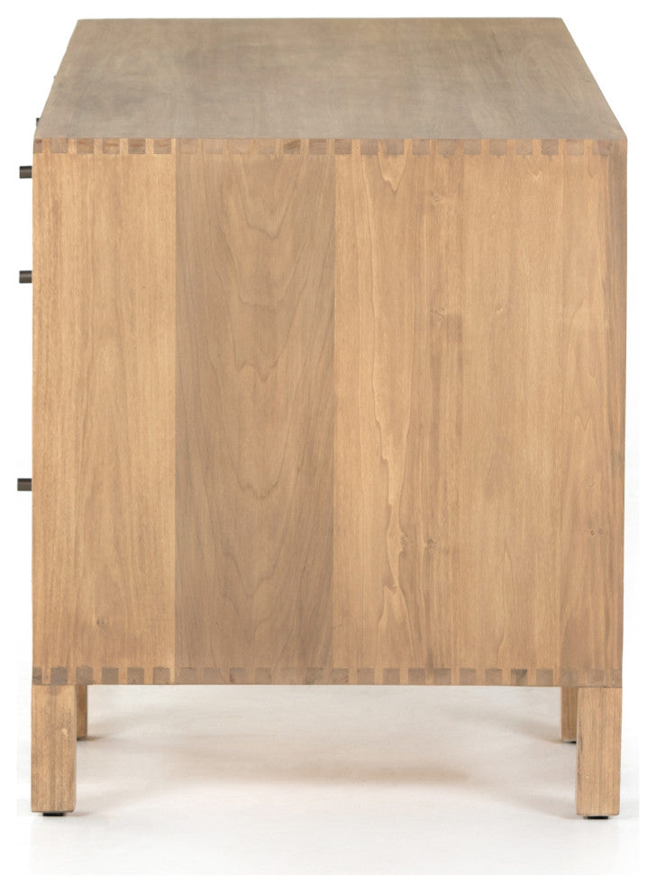 Isador Executive Desk-Dry Wash Poplar