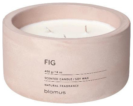 Fraga Candle 3 Wick 5"/13Cm Rose Dust Wfig Scent