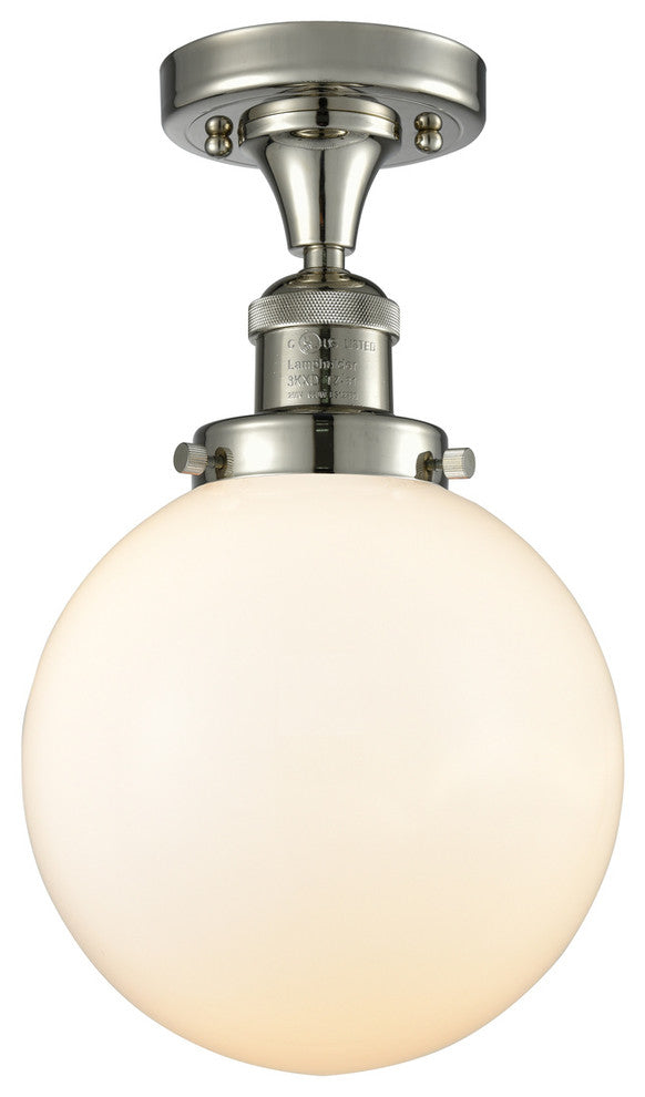 Innovations Lighting 1-Light Dimmable LED Semi-Flush Mount