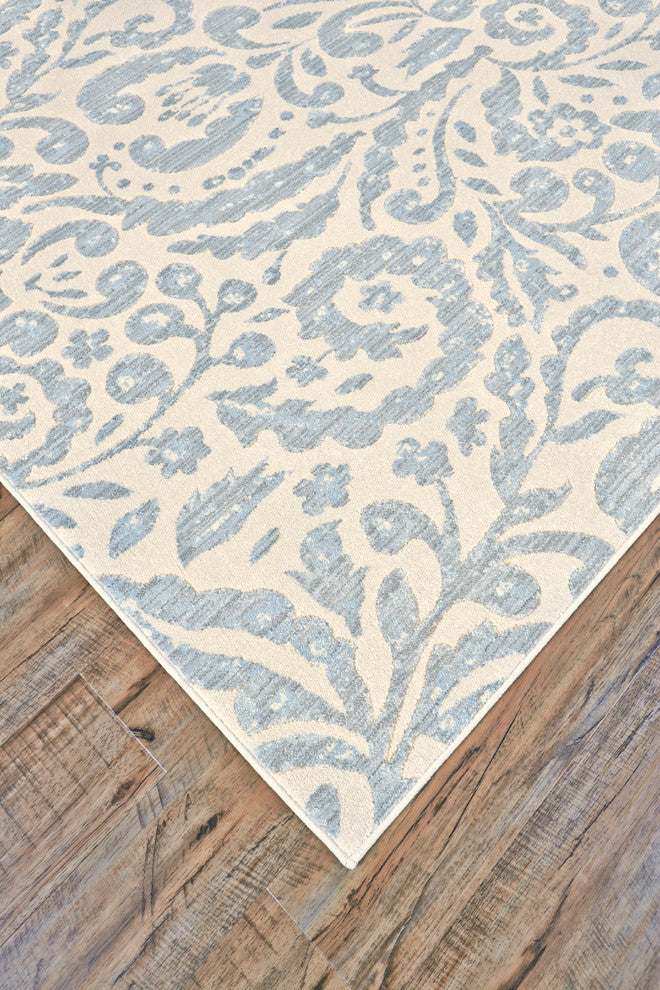 Weave & Wander Carini Rug, Mist, 2'2"x4'