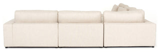 Four Hands Bloor 5-Piece Sectional Set With Ottoman, Essence Natural