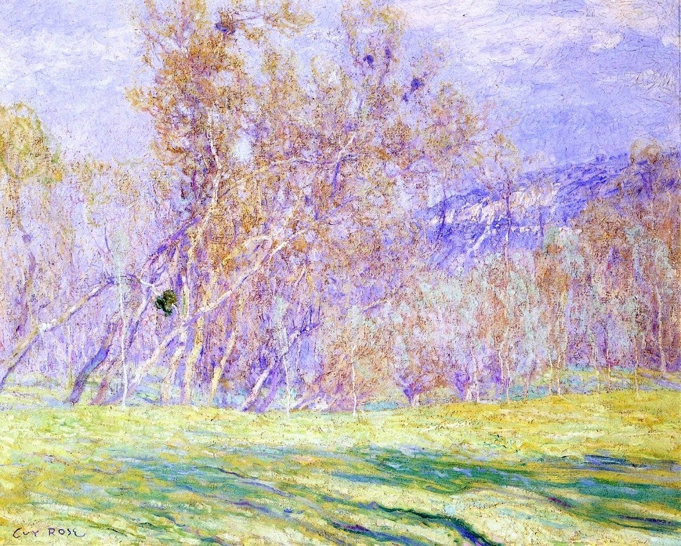 Guy Orlando Rose Spring Premium Canvas Print
