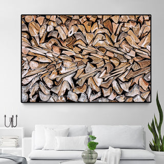 "Pearson - Against The Grain" Oversized Framed Canvas, 40" x 60"