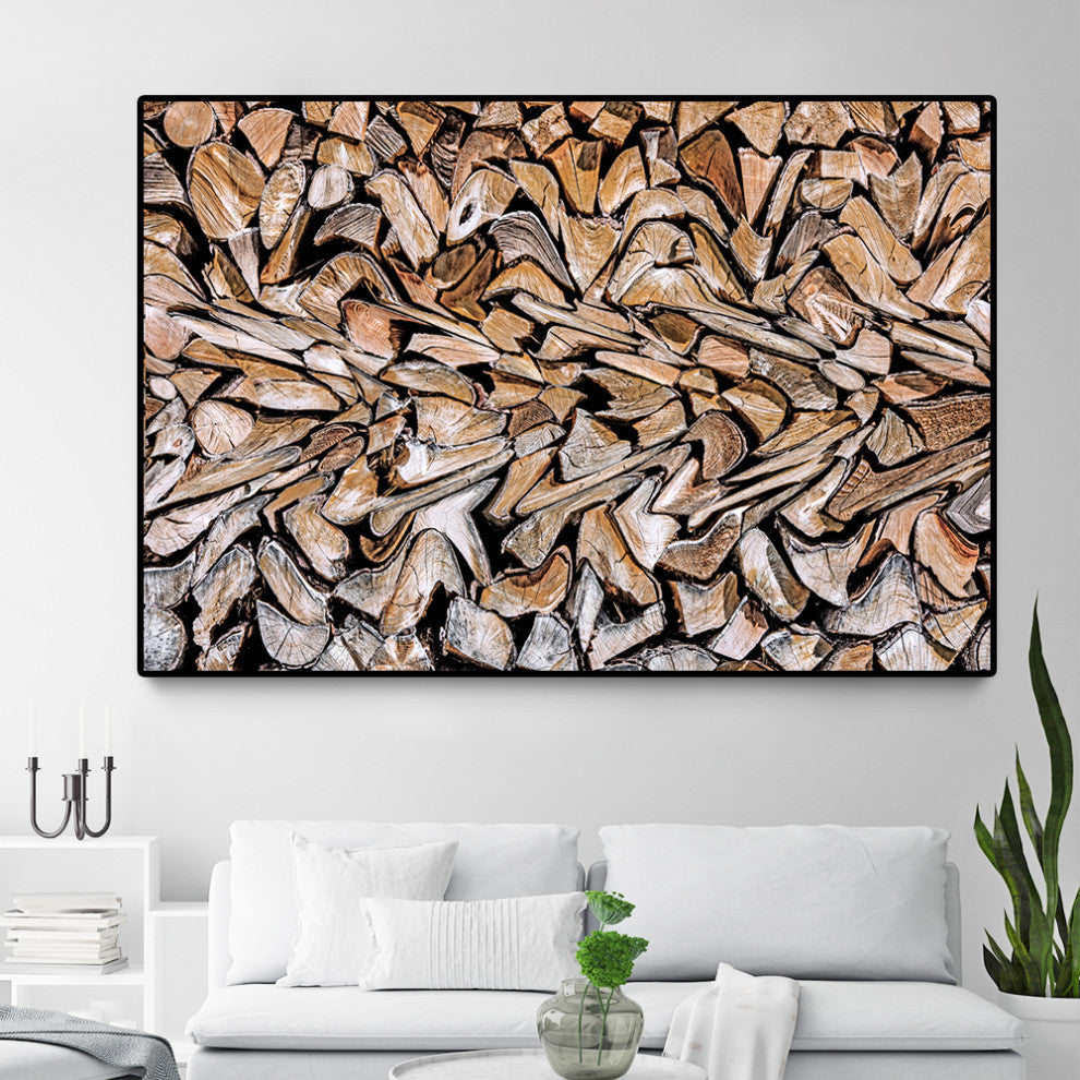 "Pearson - Against The Grain" Oversized Framed Canvas, 40" x 60"