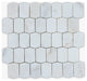 Calacatta Polished Picket Marble Mosaic