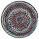 Capel St. Johnsbury Medium Blue 0440_400 Braided Rugs - 8' 6" Round