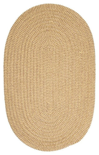 Softex Check CX13 Pale Banana Check Traditional Area Rug, Round 6'x6'