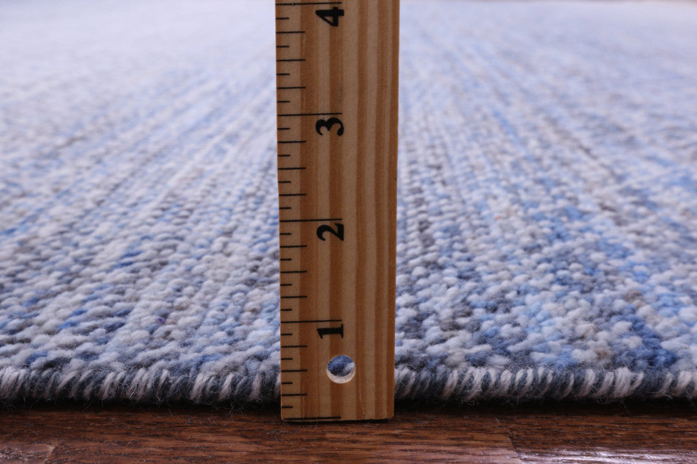 10' 1" X 14' 0" Hand Knotted Savannah Grass Wool Rug - Q13177