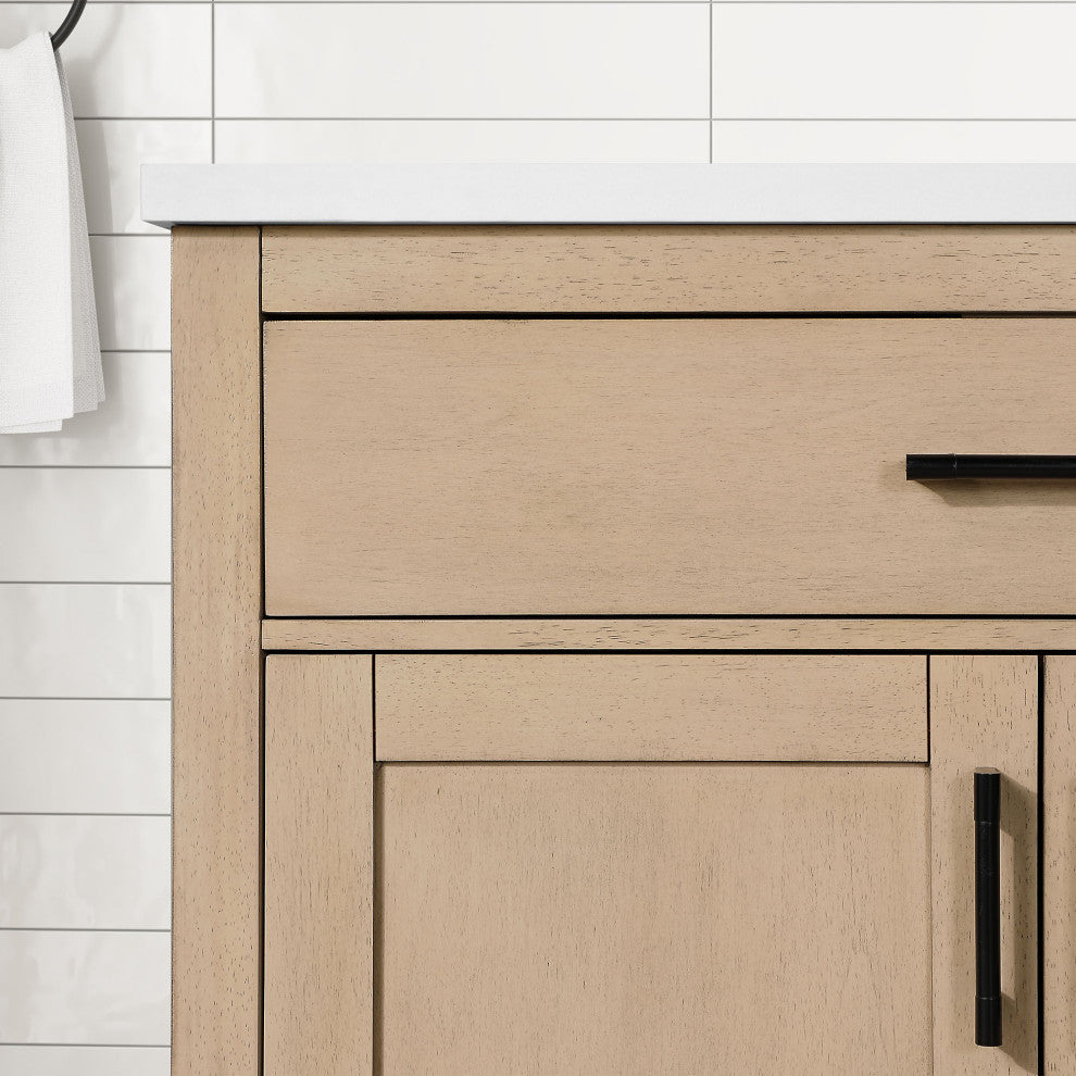 OVE Decors Bailey Vanity, Sahara Birch, 42"