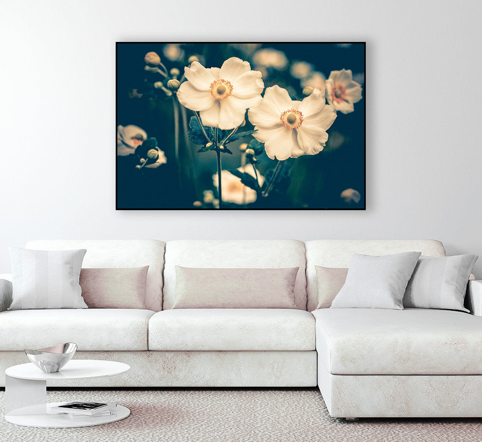 "Dogwood" Art block Framed Canvas, 20"x16"
