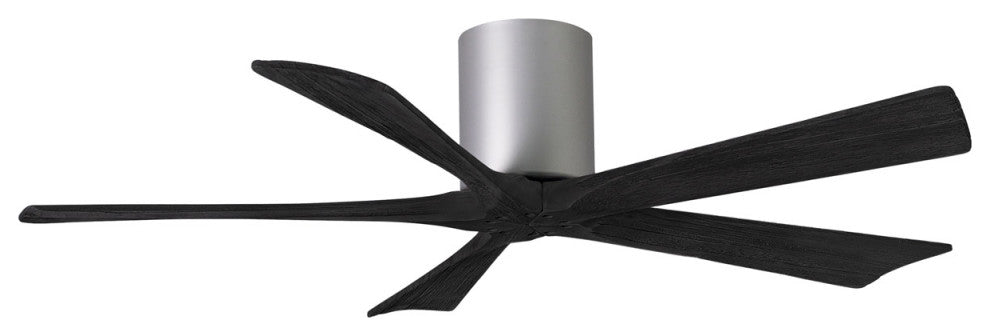 Matthews Fan, Irene-5H Ceiling Fan, Brushed Nickel, 52", Matte Black