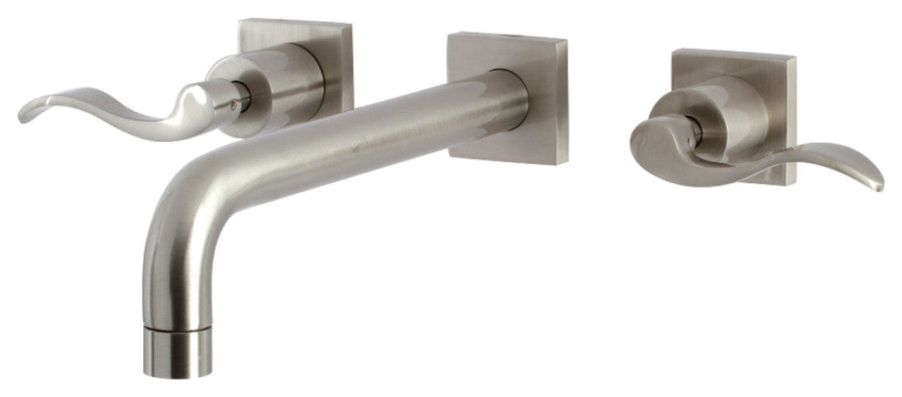 KS6028DFL Wall Mount Tub Faucet, Brushed Nickel