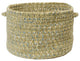 Colonial Mills Basket West Bay Celery Tweed Round
