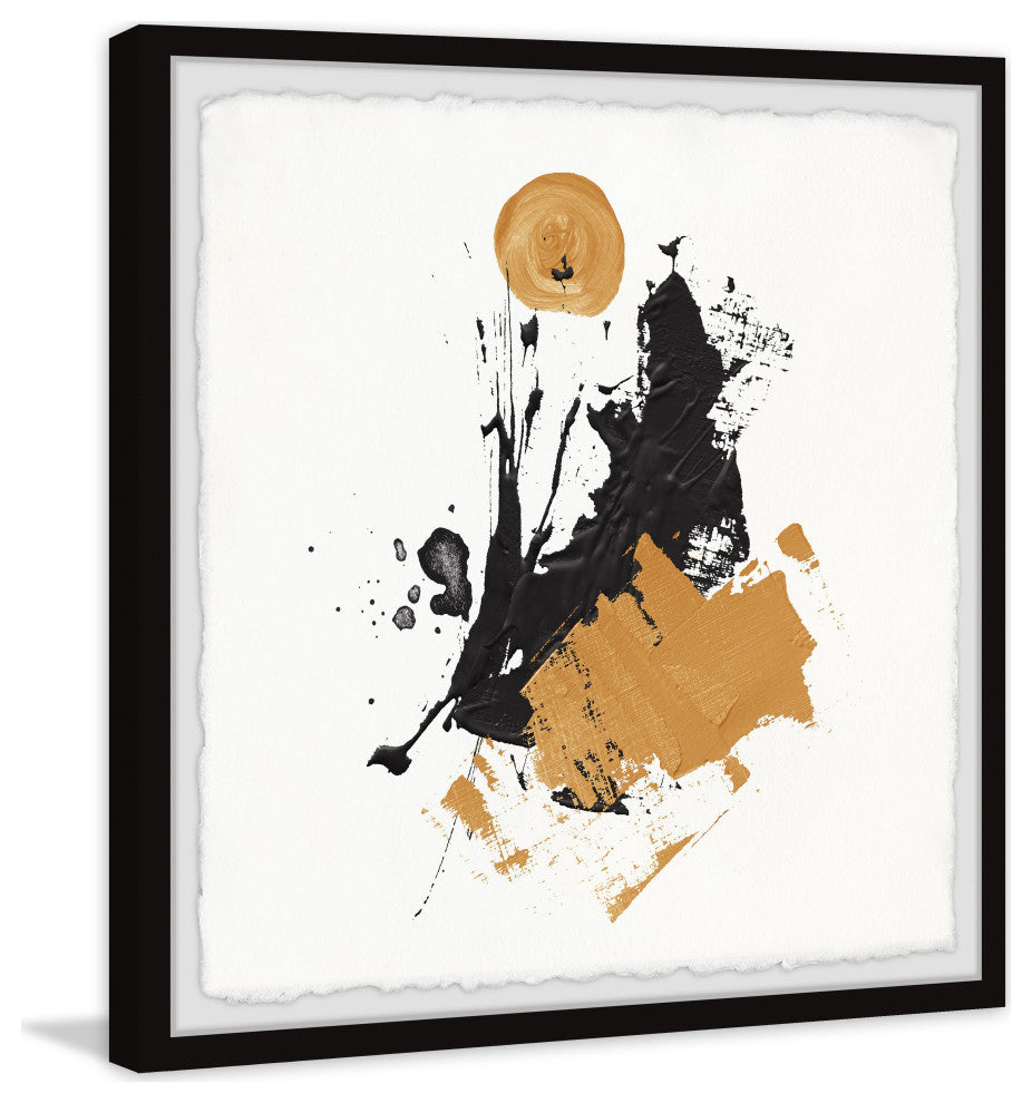 "Upward Dispersion" Framed Painting Print, 24x24