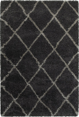 Oriental Weavers Henderson Charcoal/ Grey Geometric Indoor Area Rug 5'3"X7'6"