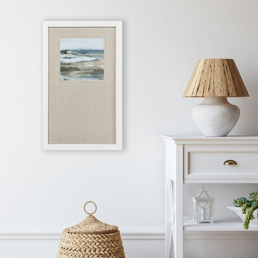 Moody Seas II Framed Art