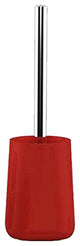 Acrylic Bathroom Accessories, Trixy, Ruby Red, Toilet Brush Set