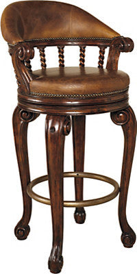 Antique Lido Swivel Bar Stool