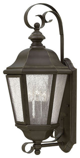 Hinkley Edgewater Medium Wall Mount Lantern, Oil Rubbed Bronze
