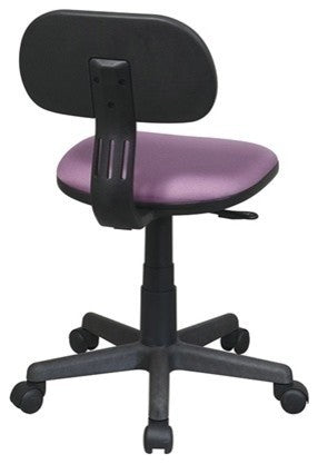 Task Chair in Purple Fabric