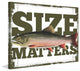 "Size Matters" Painting Print on Canvas by Saturday Evening Post