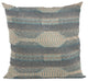 Plutus Blue Lake Stripe Luxury Throw Pillow, 24"x24"