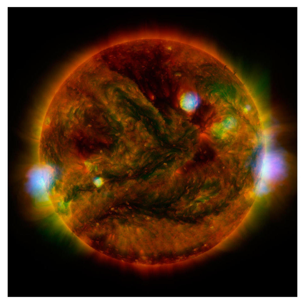 "The Sun, taken by NuSTAR, April 29, 2015" Digital Paper Print by NASA, 26"x26"