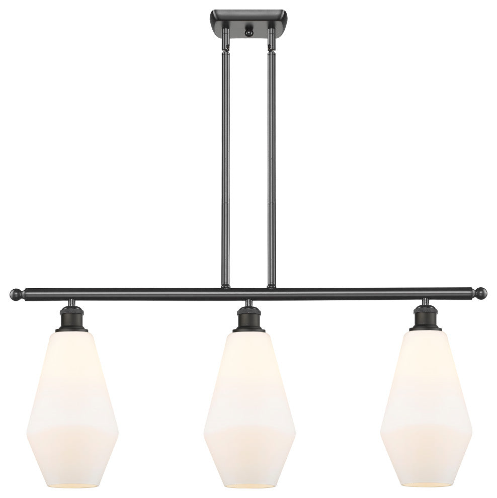 Innovations 516-3I-OB-G651-7 3-Light Island Light, Oil Rubbed Bronze