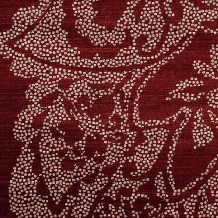 Bastille Large Damask Red 5'3"x7'7" Area Rug