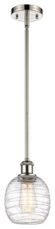 Innovations 516-1S-PN-G1013-LED 1-Light Mini Pendant, Polished Nickel