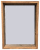 8"x8" Rustic Farmhouse Gray Wood Shadow Box Frame