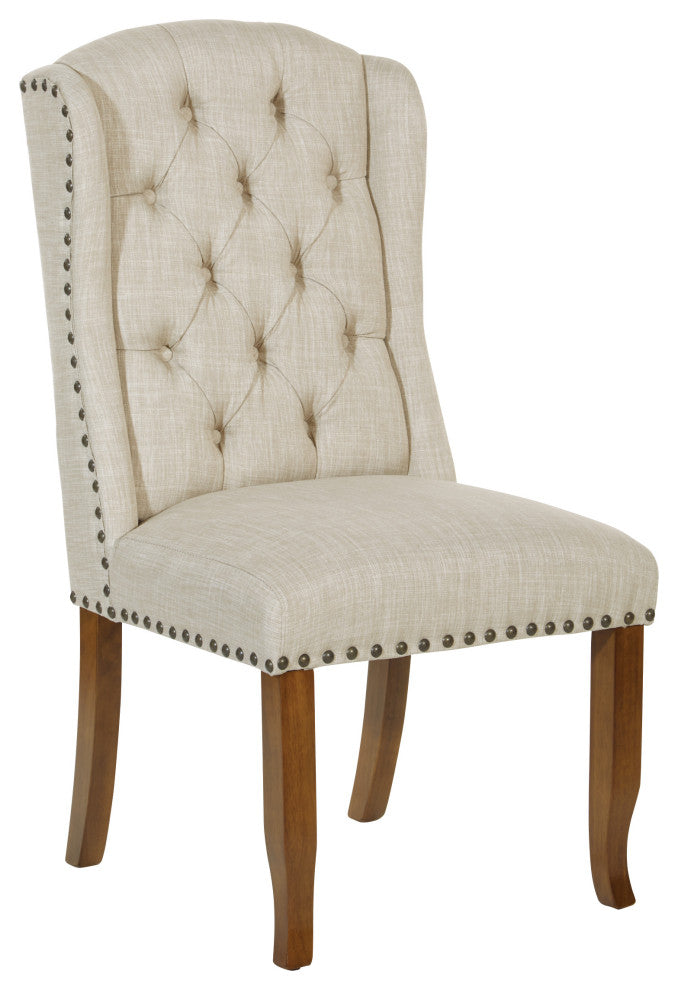 Jessica Tufted Wing Dining Chair