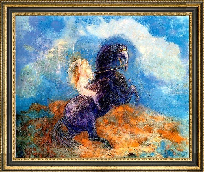 Odilon Redon Brunhild (Valkyrie)