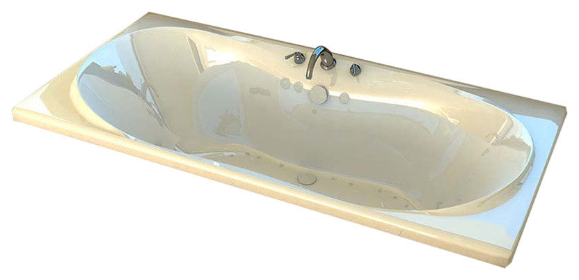 Venzi Bello 42"x72" Rectangular Air Jetted Bathtub By Atlantis