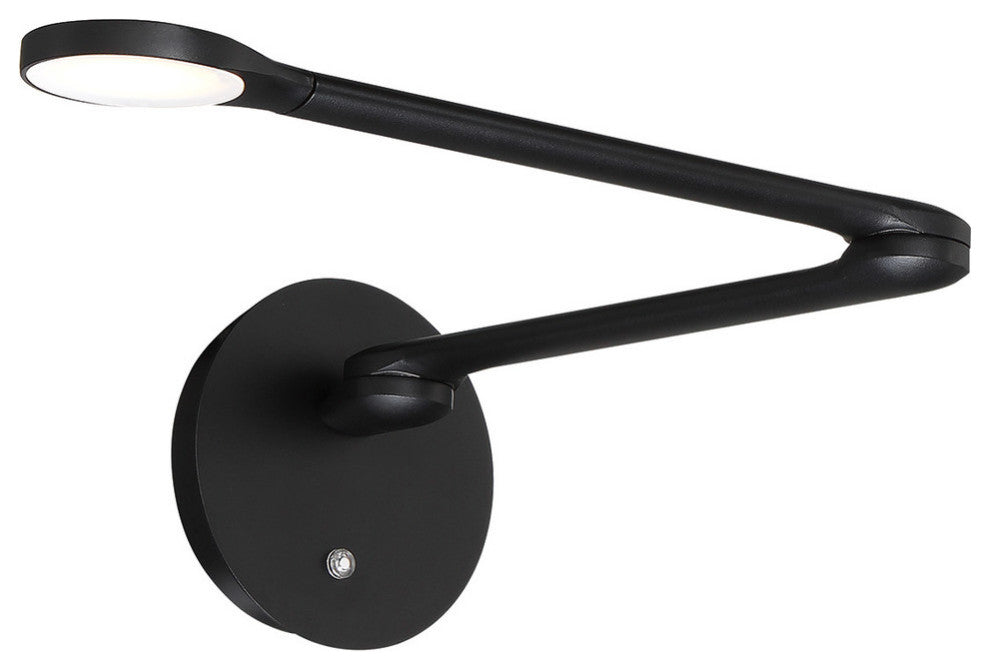 Reflex 24" LED Swing Arm 3000K, Black