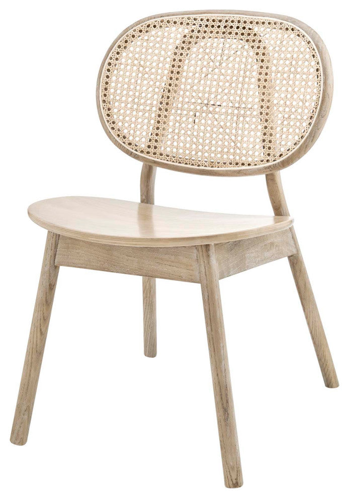 Side Dining Chair, Set of 2, Gray, Wood, Modern, Cafe Bistro Hospitality
