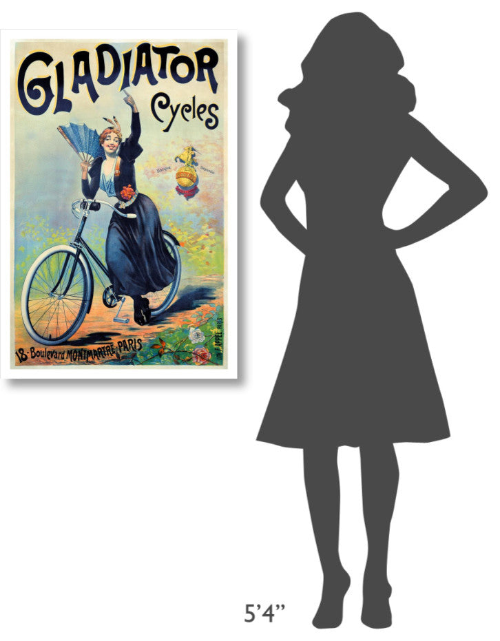 "Gladiator Cycles" Digital Paper Print by Unknown, 26"x38"