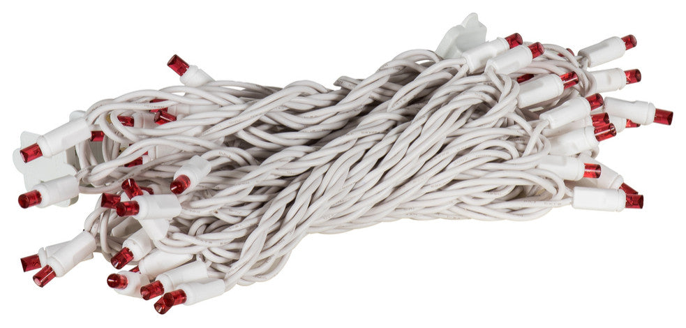 Vickerman X6W6535 50 Magenta Wide Angle Led, 25' Christmas Single Light Strand