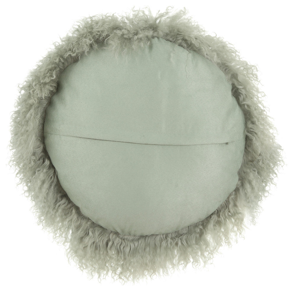 Contemporary Dome Pillow Chartreuse - Green