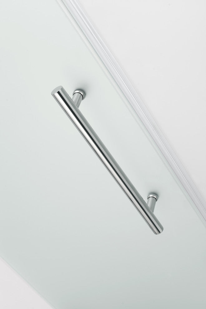 Belmore GS 45.25"-46.25"x72" Frameless Hinged Shower Door