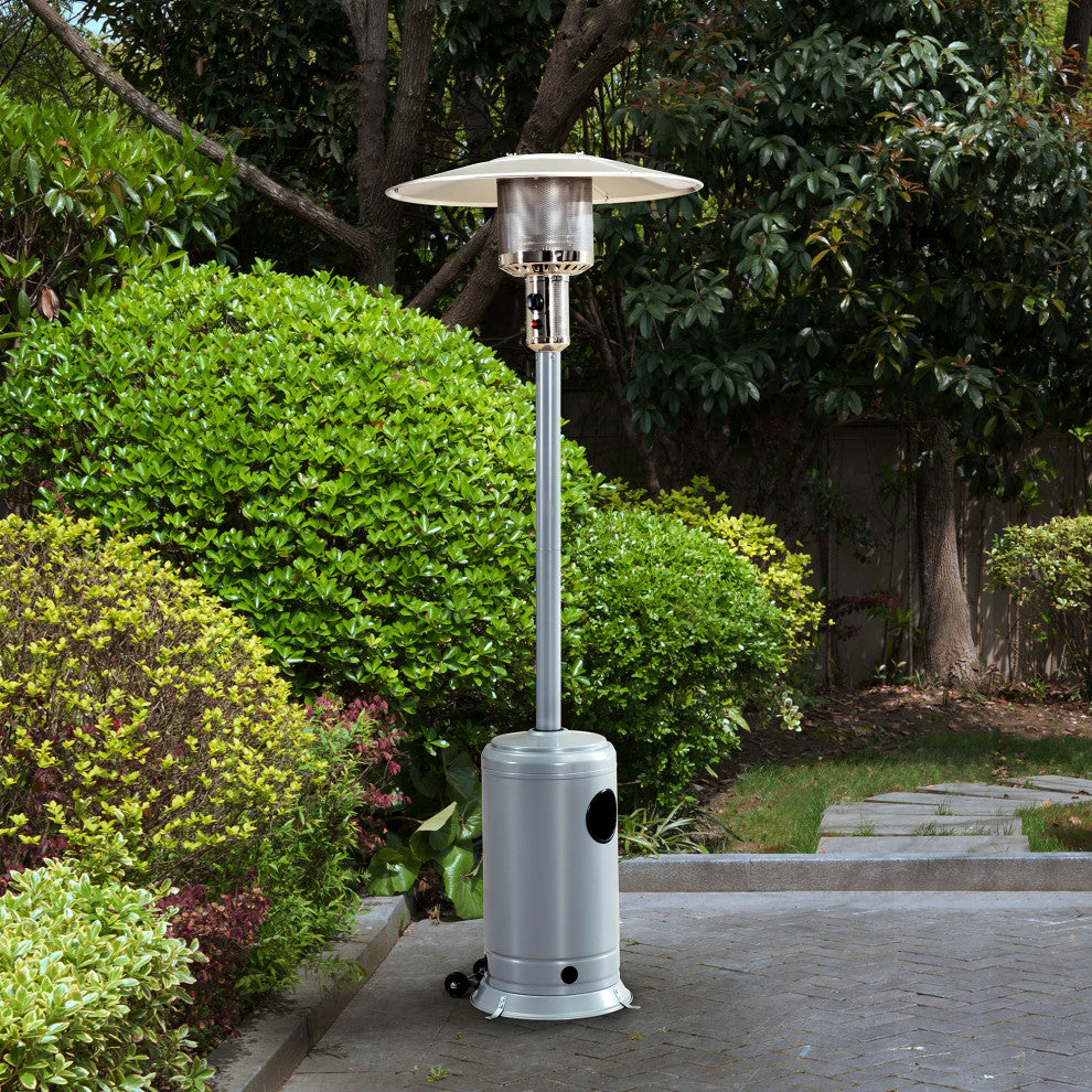 Sunjoy Silver 47,000 BTU Avanti Propane Heater