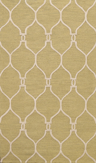 Trellis Oriental Area Rug Hand-tufted Contemporary Wool Carpet 5x8