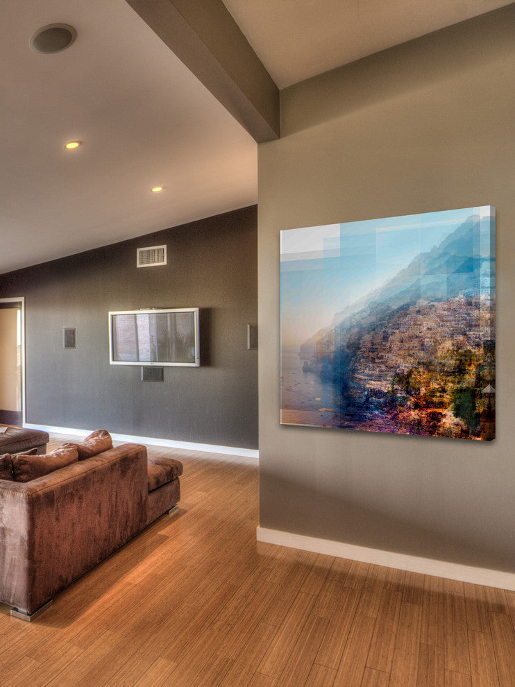 "Positano 2" Painting Print on Canvas