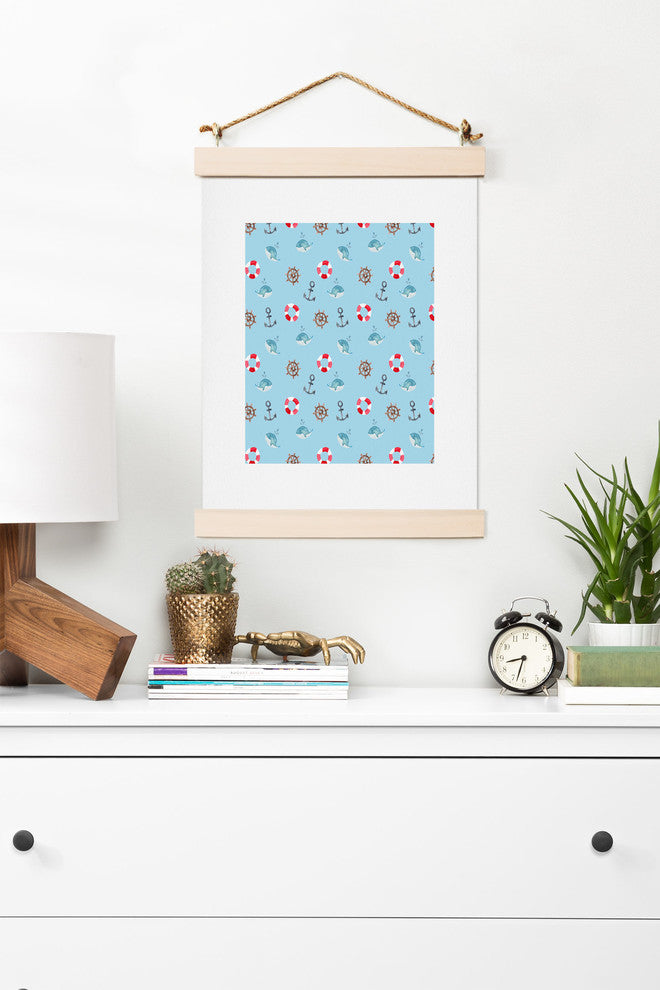 Deny Designs Wonder Forest Nautical Necessities Art Print